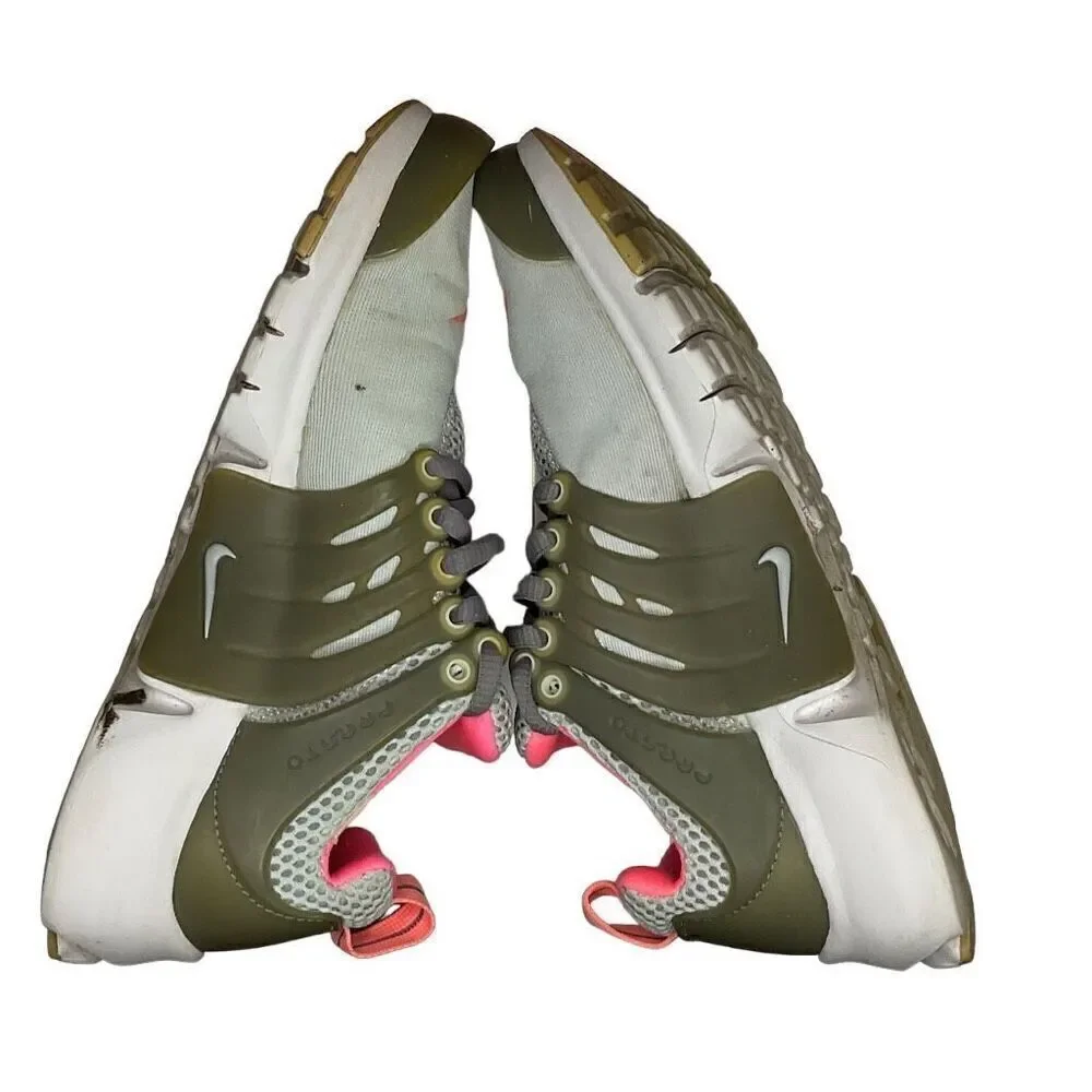Nike Air Presto Girls Size 5Y Gray Running Athletic Shoes Sneakers 833878-002 Wo
